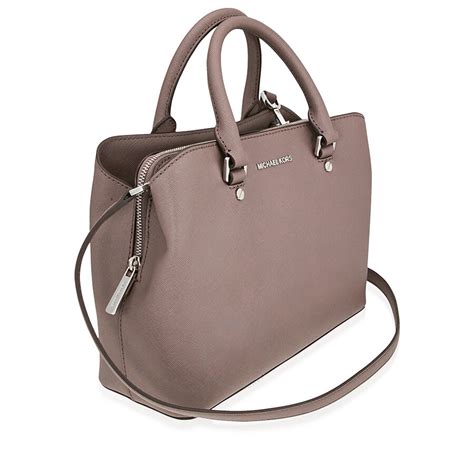 michael kors savannah medium satchel cinder|Savannah Color.